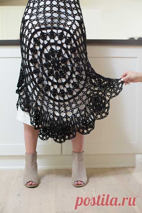 Nightshade Crochet Skirt Pattern | Crochetme