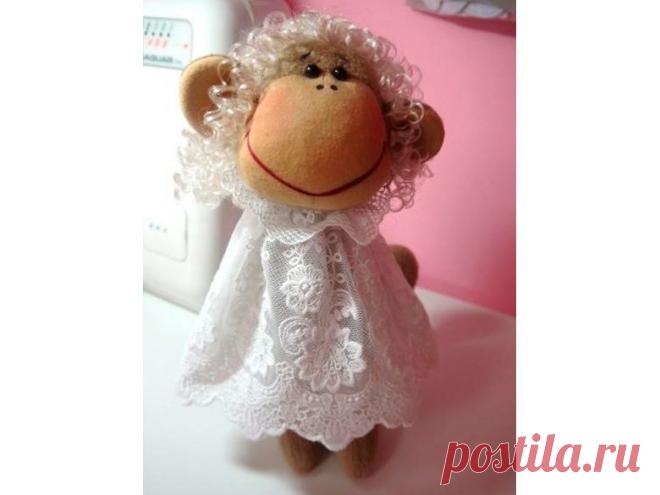 Мастер-класс: текстильная игрушка обезьянка | Высоцкая Life