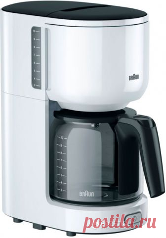 Rozetka.ua | Капельная кофеварка BRAUN KF 3100 WH. Цена, купить Капельная кофеварка BRAUN KF 3100 WH в Киеве, Харькове, Днепропетровске, Одессе, Запорожье, Львове. Капельная кофеварка BRAUN KF 3100 WH: обзор, описание, продажа.