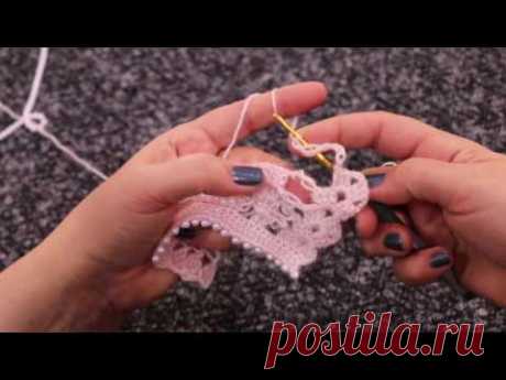 Alize Angora Gold ile İncili Şal Yapımı-Making Pearly Shawl with Alize Angora Gold