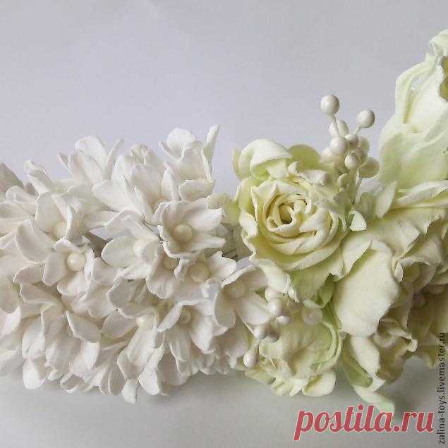Мастер-класс: Сирень из фоамирана - Ярмарка Мастеров - ручная работа, handmade