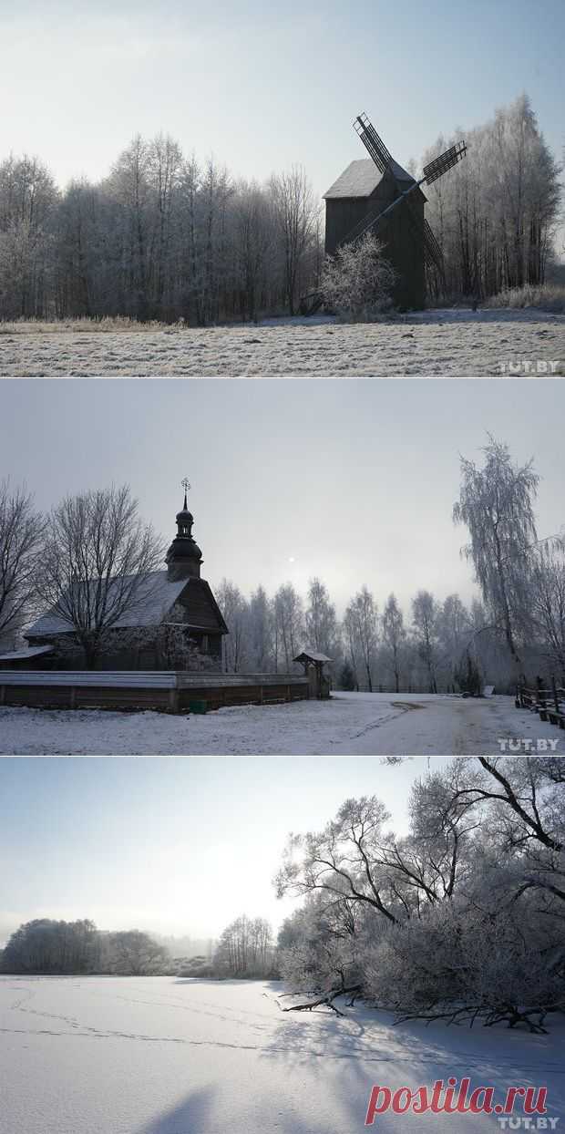 Зимняя пастораль в фоторепортаже TUT.BY