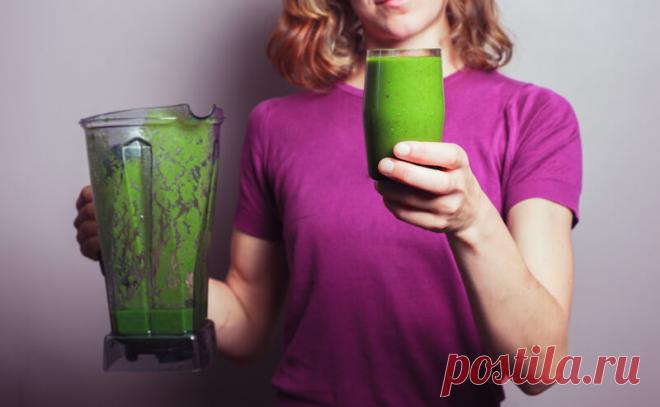 С этим зеленым напитком вы избавитесь от 15 кг токсинов в прямой кишке!