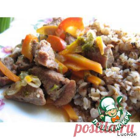 Мясная подливка с овощами - кулинарный рецепт