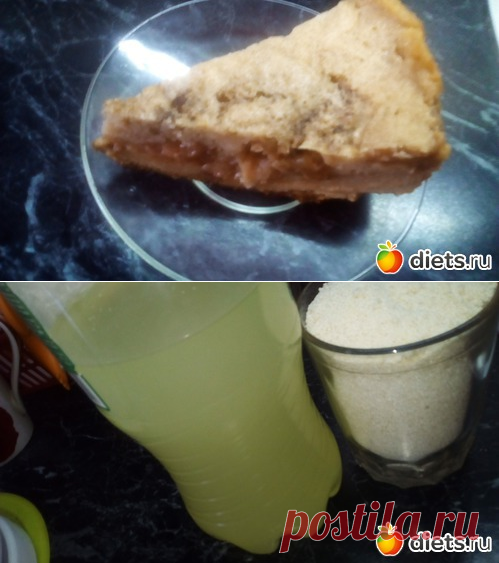 Манник с яблоками, изюмом на сыворотке-без муки. Это не пирог, это -запеканка-десерт! Назовите-как хотите! | Дневники - на Diets.ru