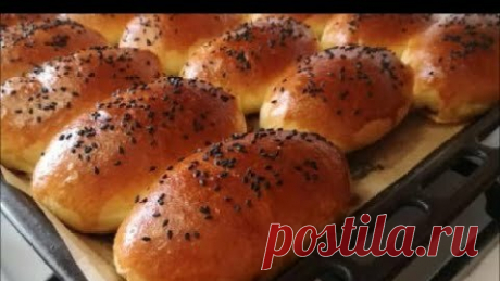 Готовим с ЛЮБОВЬЮ | Пирожки с мясом и рисом в духовке ДУХОВЫЕ НЕЖНЫЕ ПИРОЖКИ