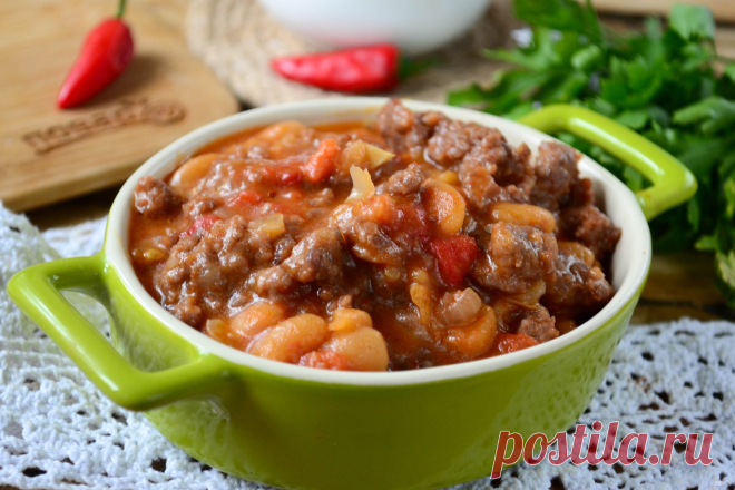 Чили с шестью ингредиентами 

источникЛучшие рецепты Повара




 







Чили с шестью ингредиентамиЭто по-настоящему мужское блюдо. Уверена, многим женщинам и девушкам оно покажется слишком насыщенным, жирным и тяжелым, но мужч…