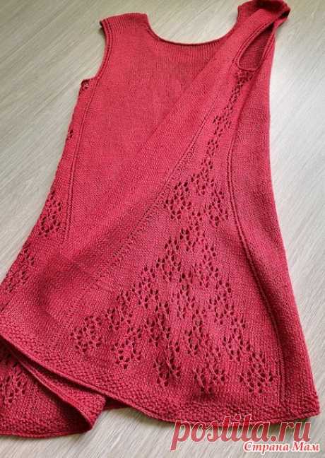 Туника Линария по авторскому описанию Натальи Пелых - Вязание - Страна Мам