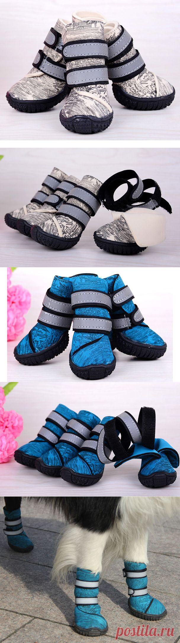 Непромокаемые ботиночки для собак "Нано" из неопрена - ~ ОБУВЬ ДЛЯ СОБАК - ОДЕЖДА ДЛЯ СОБАК - Crystaldog