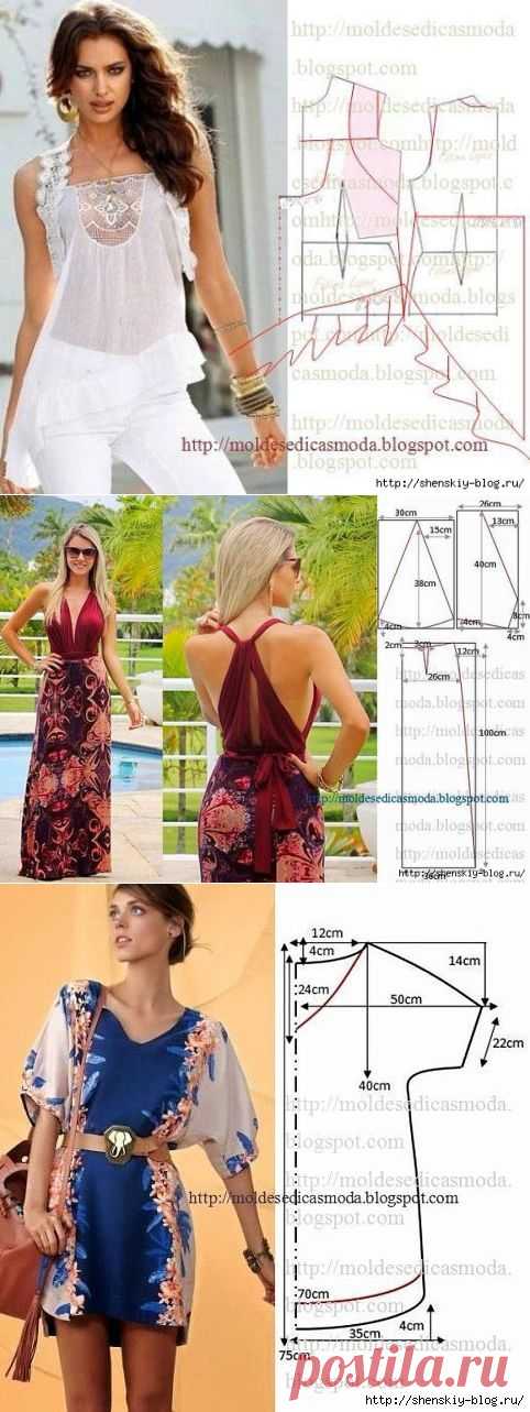 Супер-модные летние платья своими руками!