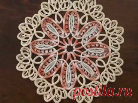 Наталья Сазонова и ее  румынское кружево. Romanian lace.