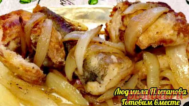 Как я вкусно жарю морскую рыбу (хек, минтай), чтобы рыба получилась не сухая, а сочная и ароматная от специй? | Людмила Плеханова Готовим вместе | Яндекс Дзен