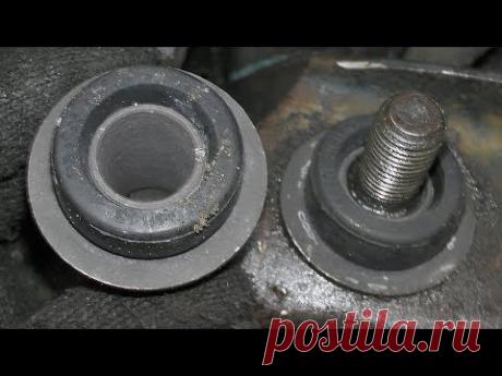 Как я заменил нижние сайлентблоки ваз 2107