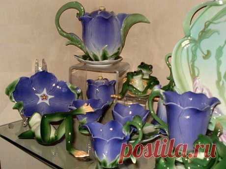 Изысканные фарфоровые  изделия  компании  &amp;#8220;FRANZ Porcelain&amp;#8221;. | Наслаждение  творчеством