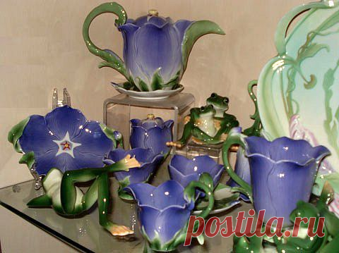 Изысканные фарфоровые  изделия  компании  &#8220;FRANZ Porcelain&#8221;. | Наслаждение  творчеством