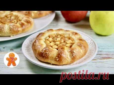 Яблочные Розанчики 🍎 Ватрушки с Яблоками