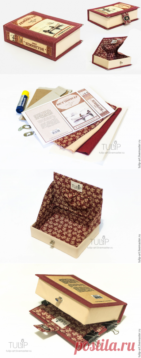 Клатч-книга своими руками: мастер-класс - Ярмарка Мастеров - ручная работа, handmade