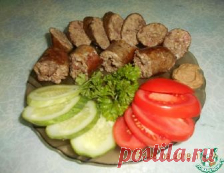 Колбаски из куриной печени с пшеном – кулинарный рецепт