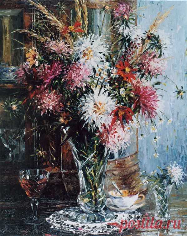 Художник Barbara Jaskiewicz. Натюрморты