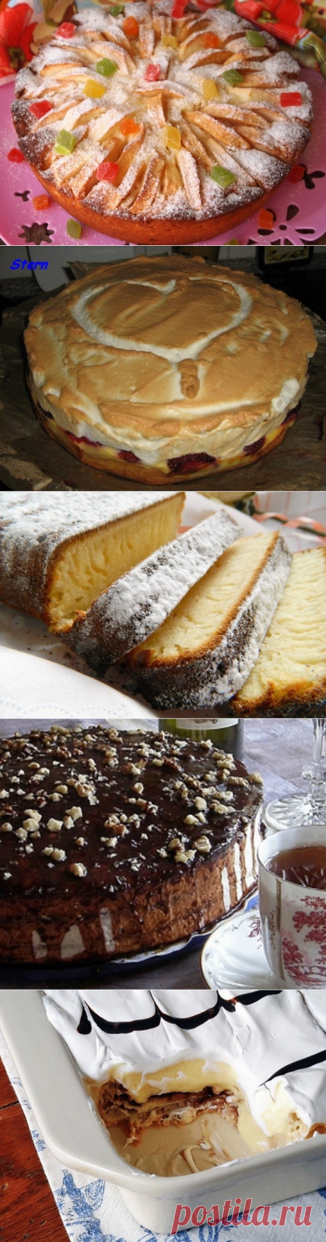 РЕЦЕПТ ВКУСНЕЙШИХ ПИРОГОВ И ТОРТОВ