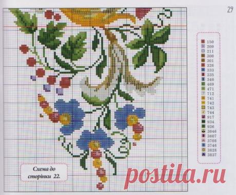 Платье с вышивкой крестиком. - запись пользователя NaNes (Надежда) в сообществе Вышивка в категории Вышивка крестом