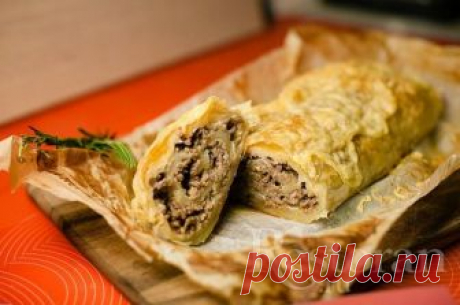 Слоеный рулет с мясом | Restoran.ru Санкт-Петербург | Яндекс Дзен