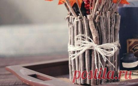 Вазы из банок своими руками