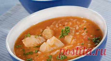 Рыбный суп с рисом - будет очень вкусно