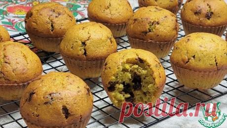 Тыквенно-апельсиновые маффины с шоколадом Кулинарный рецепт