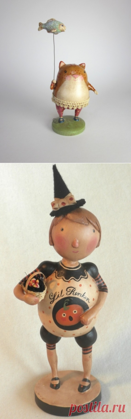 Проделки из папье-маше от Lisa Meehan