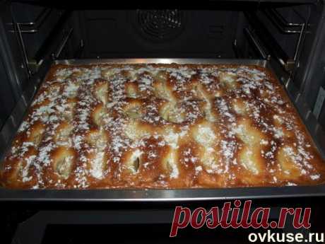 Пирог с яблоками! просто пирожное - Простые рецепты Овкусе.ру