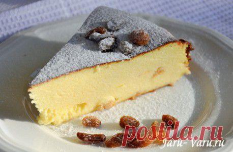 Творожная запеканка с изюмом | Жарю-Варю