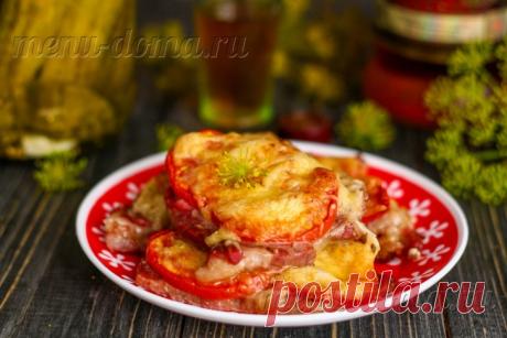 Мясо по-французски в духовке: рецепт с фото из свинины с помидорами