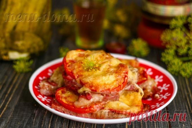 Мясо по-французски в духовке: рецепт с фото из свинины с помидорами