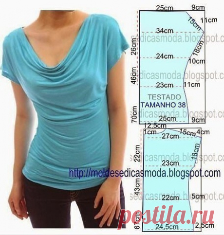 Блузки своими руками легко и быстро выкройки (Шитье и крой) | Журнал Вдохновение Рукодельницы