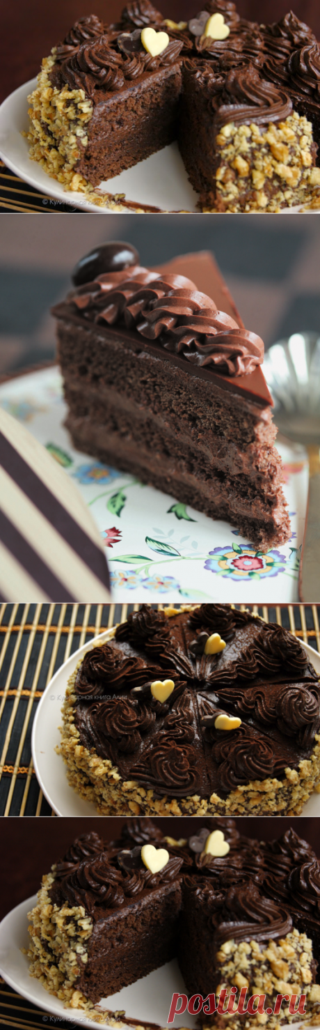 Шоколадный торт по ГОСТу