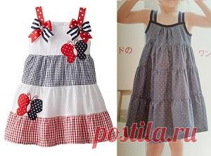 Vestido com babado e alças Visite o post para mais.