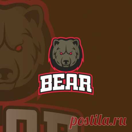Логотип медведь на коричневом фоне Более миллиона свободных векторов, PSD, фотографии и бесплатные иконки. Эксклюзивные халявы и все графические ресурсы, которые необходимые для ваших проектов