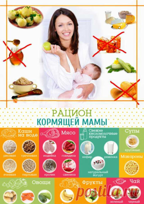 Питание при грудном вскармливании — любая мама мечтает видеть, чтобы ее ребенок вырос жизнерадостным, здоровым и счастливым. А для этого питание самой кормящей мамы на определенный период кормления малютки грудью должно занять важнейшее место в становлении организма ребенка. Особенно тяжело бывает женщине настроиться на правильный образ питания в первые недели, следующие за родами. Новые обязанности мамы, еще не привычные для нее; ослабленное беременностью и родами здоровье зачастую мешают маме