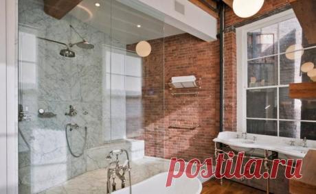 Кирпичная кладка как элемент дизайна интерьера — Роскошь и уют