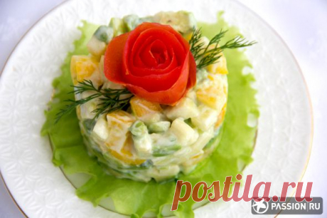 Легкий салат с авокадо: пошаговый рецепт с фото и видео