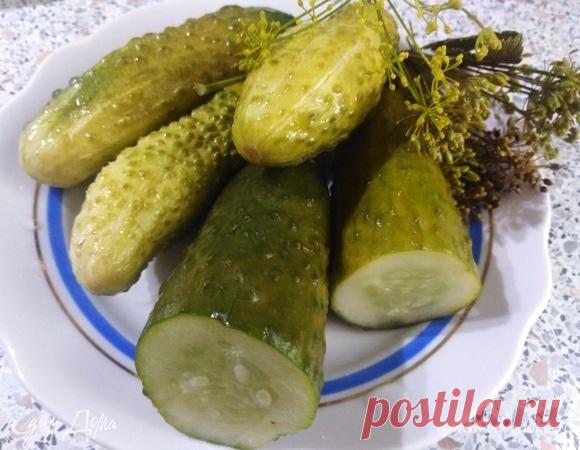 Малосольные огурчики, пошаговый рецепт на 152 ккал, фото, ингредиенты - alla_33