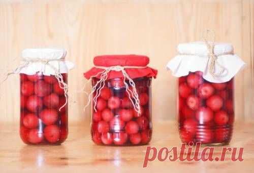 Компот из черешни - заготовки на зиму / Простые рецепты