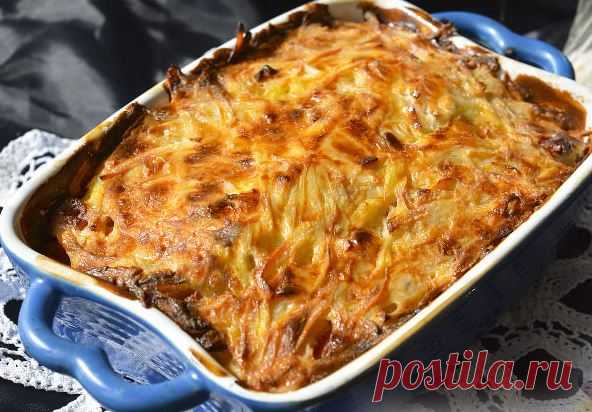 Запеканка “Мядзведзь”- простое белорусское блюдо | Вкусные рецепты