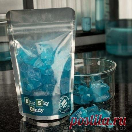 Конфеты Blue Sky от FIREBOX для фанатов сериала Во все тяжкие / Занимательная реклама