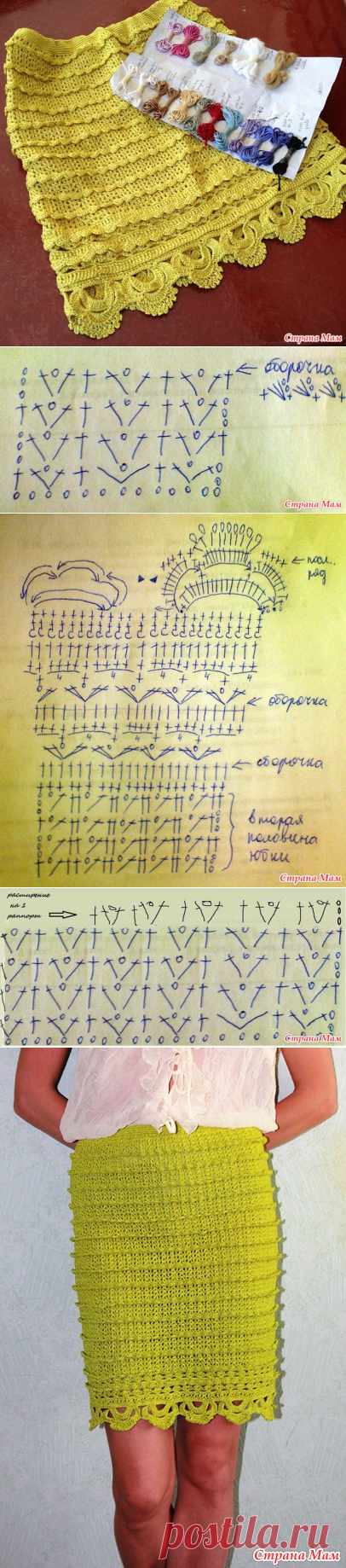 Яркая юбка Алзиры Виера (Alzira Viera)