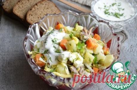 Салат «Оливье с майонезом» - кулинарный рецепт