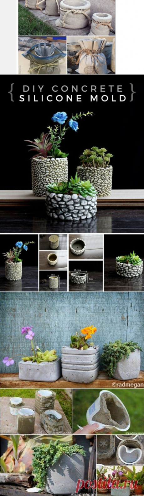 22 idee + tutorial per creare delle fioriere da far invidia a tutti. Tutte da copiare!!!