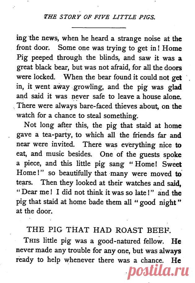 5 little pigs