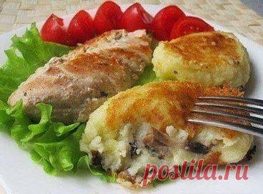 Картофельные зразы с грибами!.Безумно вкуснo!! Быстро, легко и ОЧЕНЬ вкусно! Рецепт совсем простой. !! Более подробно о рецепте можете узнать в источникe: шеф-повар Одноклассники, по ссылке fastppc.net/nIVE Рекомендуем посмотреть!!! Приятного аппетитa

Дорогие кулинары! Чтобы не потерять рецепт, жмите "Класс!", а потом "поделиться". Рецепт будет на вашей стене В Одноклассники. Всё ОК!